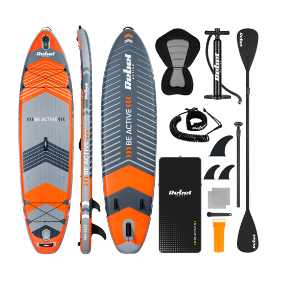 Picture of Sup dēlis piepūšams REBEL ACTIVE RBA-4507 SUP dēlis - oranžs
