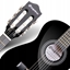 Attēls no Suprimo SUPRIMO JRC SET BK gitara klasyczna 1/4 czarna do