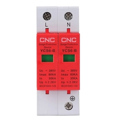 Picture of Surge Protection Device, 2P, Class B, 30-60 kA, 385VAC