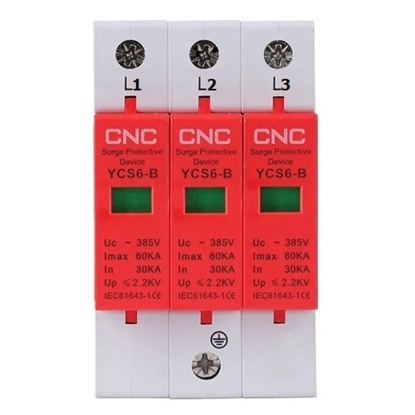 Picture of Surge Protection Device, 3P, Class B, 30-60 kA, 385VAC
