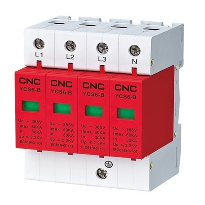 Picture of Surge Protection Device, 4P, Class B, 30-60 kA, 385VAC