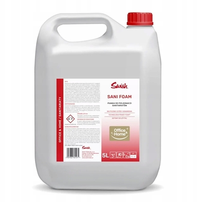 Picture of Swish Swish Sani Foam - gotowa do uytku pianka czyszczca do powierzchni i urzdze sanitarnych - 5 L