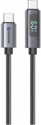 Attēls no Swissten Swissten LCD Cable 60W USB-C - USB-C 1m