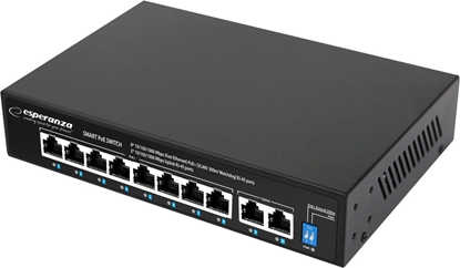 Picture of Switch Esperanza ENS108 Esperanza switch 10-portowy poe 10/100/1000 120w matrix