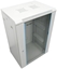 Picture of Szafa XtendLan 19" cienny rozdzielacz 18U 600x600, nosno 60 kg, szklane drzwi dymne, rozoony, szary
