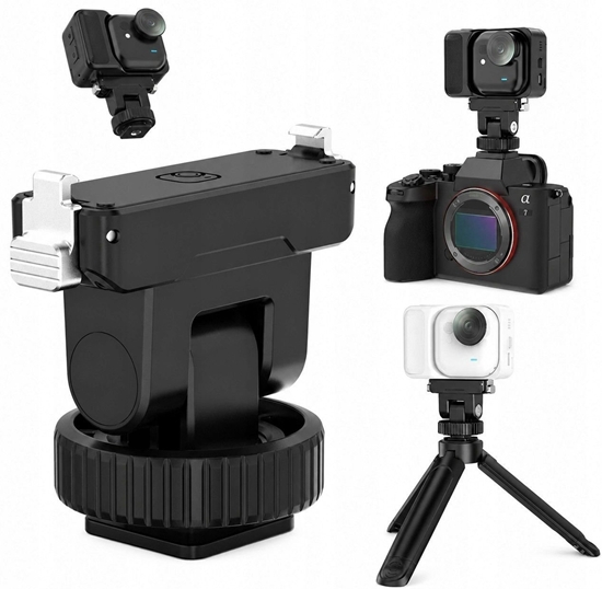 Picture of Szybkozczka Puluz Mocowanie Uchwyt Szybkozczka Magnes Na Gwint 1/4"" I Stopk Iso Do Insta360 Go Ultra / Puluz / Pu1073b