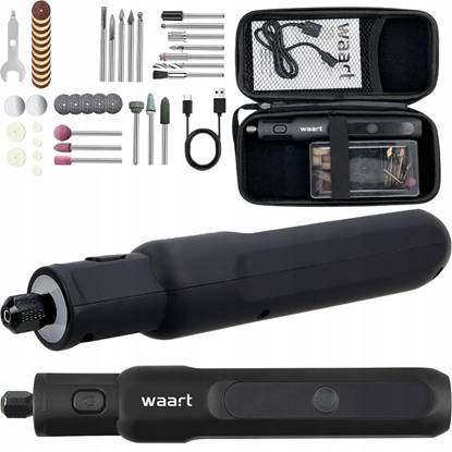 Picture of Szlifierka Waart WAART MINI SZLIFIERKA AKUMULATOROWA 3.7V, ETUI, AKCESORIA 70 szt.