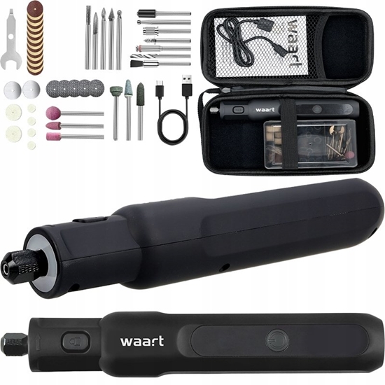 Picture of Szlifierka Waart WAART MINI SZLIFIERKA AKUMULATOROWA 3.7V, ETUI, AKCESORIA 70 szt.