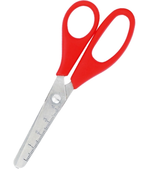 Picture of Šķēres bērnu 13cm GR-1502, ar lineālu