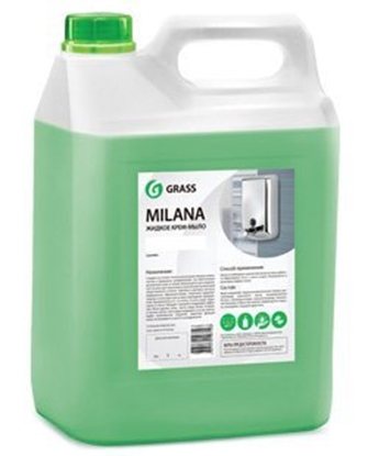 Attēls no Šķidrās krēmziepes MILANA Aloe Vera 5L (4gb/kastē)