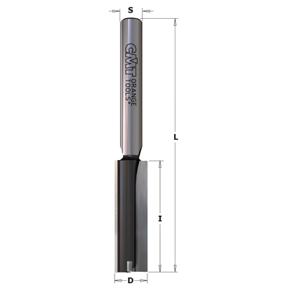Attēls no Taisnā pirkstfrēze CMT 174.320.11; S=8 mm; D=32 mm