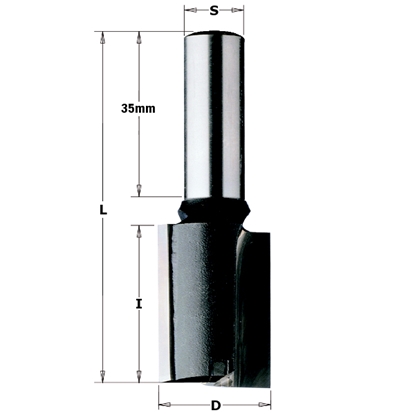 Attēls no Taisnā pirkstfrēze CMT 175.080.11; 8/20 mm