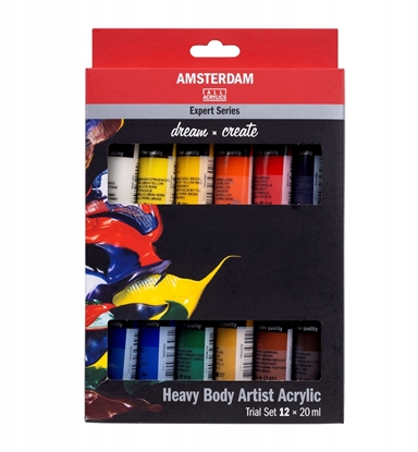 Attēls no Talens Talens Amsterdam Expert Farby akrylowe 12x20ml