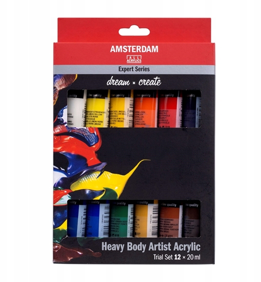 Изображение Talens Talens Amsterdam Expert Farby akrylowe 12x20ml