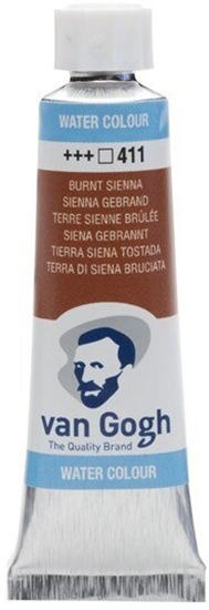 Picture of Talens Talens Van Gogh Aquarel Farba 10ml 411 Burnt Sienn