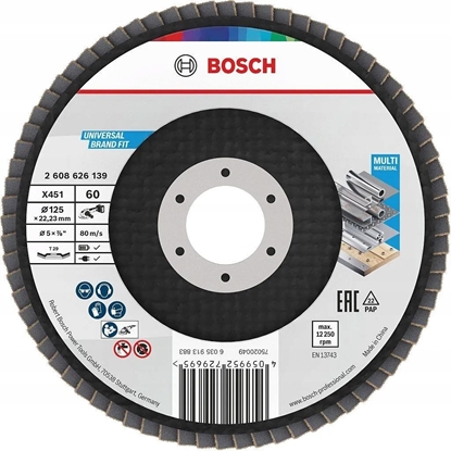 Attēls no Tarcza listkowa X451 125mm T29 G60