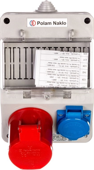 Picture of Tarel Zestaw zasilajcy 32A/400V 4P + 10/16A 250V + pytka odgana 5x6mm2 6165-130 - 6165-130