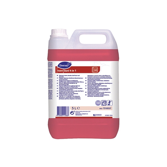 Picture of TASKI Sani 4 in 1 Plus  Sanitāro telpu tīrīšanas, dezinfekcijas, atkaļķošanas līdzeklis un