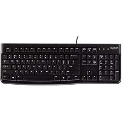 Attēls no Tastatūra K120 USB ENG melna Logitech