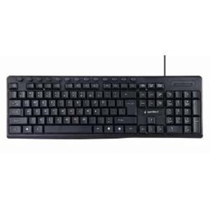 Attēls no Tastatūra KB-UM-107 Multimedia USB ENG melna