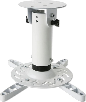 Изображение Techly ICA-PM 200WH projektora stiprinājums Griesti Balts