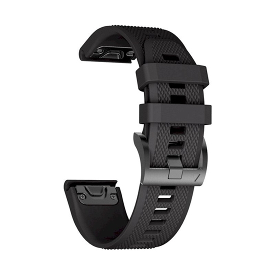 Picture of Tech-Protect Smooth Watch Strap for Garmin Fenix 3/5X/3HR/5X Plus/6X/6X Pro / black