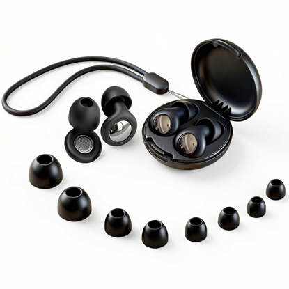 Изображение Tech-Protect TECH-PROTECT QUIETFIT EARPLUGS BLACK