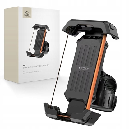 Picture of Tech-Protect Uchwyt rowerowy Tech-Protect V6 Universal Bike & Motorcycle Mount Black