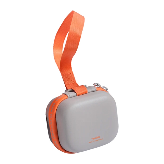 Изображение Telesin DisAdv EVA Universal Mini Transport Bag for Sports Cameras (Gray-Orange)