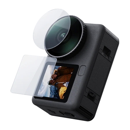 Picture of Telesin tempered glass set for DJI Osmo Action 6 (Lens + screen)