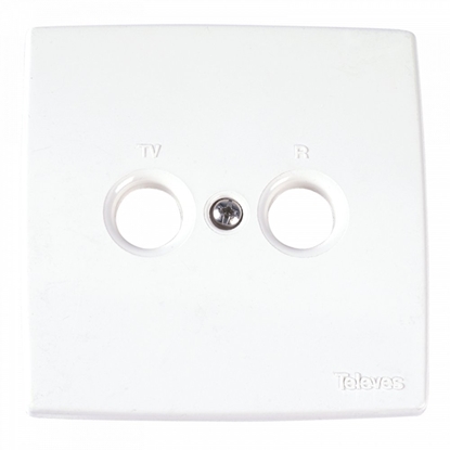 Picture of Televes Maskownica biaa 2 zcza: TV-R, Televes ref. 5441