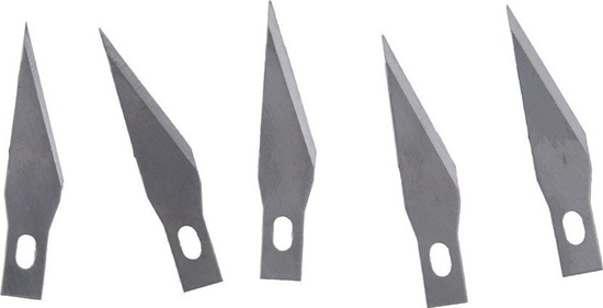 Изображение TelForceOne Zestaw 5 sztuk ostrzy do skalpela / noa serwisowego