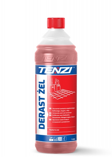 Picture of TENZI DERAST Gel profesionāls gēls atkaļķošanai un rūsas noņemšanai  1L (12gab/kastē)