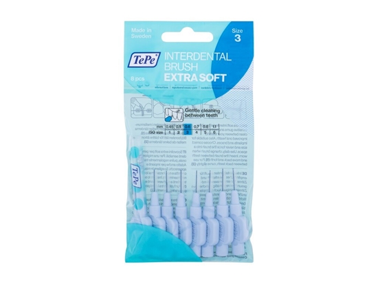 Picture of TePe Extra Soft Interdental Brush 8pc / 0,6 mm