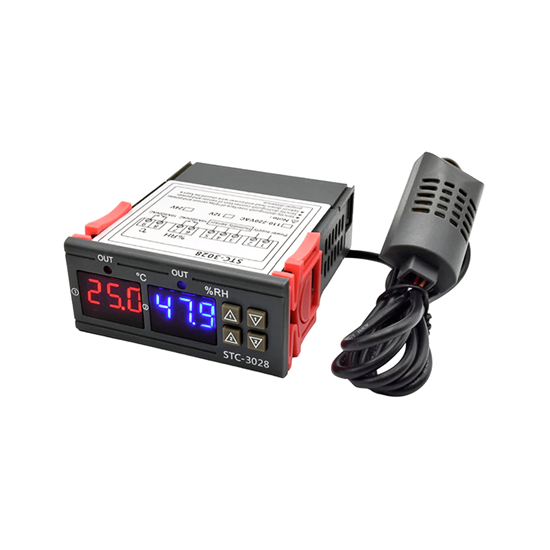 Изображение Termostats ar mitruma kontroli 230V STC-3028