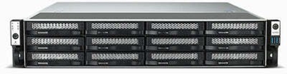 Picture of TerraMaster U12-500 Plus NAS Rack (2U) Intel Core i7 16 GB DDR5 0 TB Szary