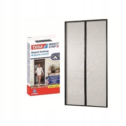 Изображение Tesa Insect Stop Magnet. curtain for door XL 1,2x2,4m anthracite