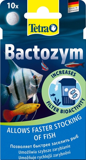 Picture of Tetra TETRA Bactozym 10 Kps. szczepy bakterii do filtra,szybka aktywacja akwarium