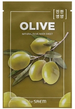 Attēls no theSaem THE SAEM Mask Sheet Maska na tkaninie Olive