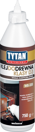 Picture of Tytan Klej do drewna klasy D3 WB-330 750g KLT-DR-D3-075