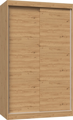 Attēls no Topeshop SZAFA PRZESUWNA IGA 120 CM DRZWI PRZESUWNE PÓKI DB ARTISAN