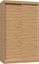 Picture of Topeshop SZAFA PRZESUWNA IGA 120 CM DRZWI PRZESUWNE PÓKI DB ARTISAN