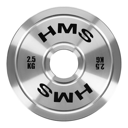 Attēls no TOS25 Kalibrēts metāls Olimpiskais svaru disks 2.5 KG HMS