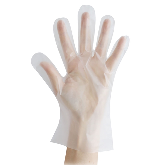 Picture of TPE cimdi, "Allfood Thermosoft", balti, (L), (200gab)