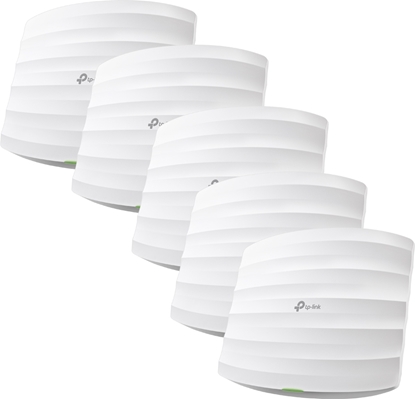 Изображение Tp-Link Technologies TP-Link Omada EAP245(5-PACK) wireless access point 1750 Mbit/s White Power over Ethernet (PoE)