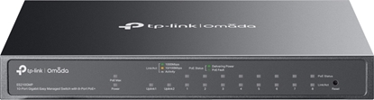 Изображение Tp-Link Technologies TP-Link Omada ES210GMP network switch Managed Gigabit Ethernet (10/100/1000) Power over Ethernet (PoE) Black