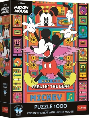 Attēls no Trefl Puzzle 1000 Disney Czuj rytm z Mikim TREFL