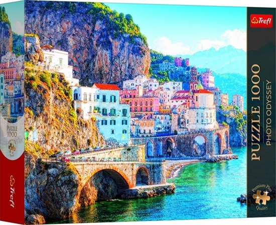 Изображение Trefl Puzzle 1000 Premium Plus Amalfi Kampania Wochy