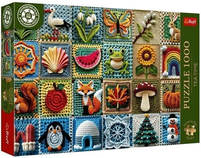 Attēls no Trefl Puzzle 1000 Tea Time: Szydekowanie