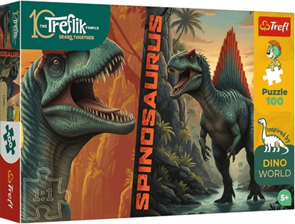 Изображение Trefl PUZZLE 100EL TREFL SPINOSAURUS PUD12